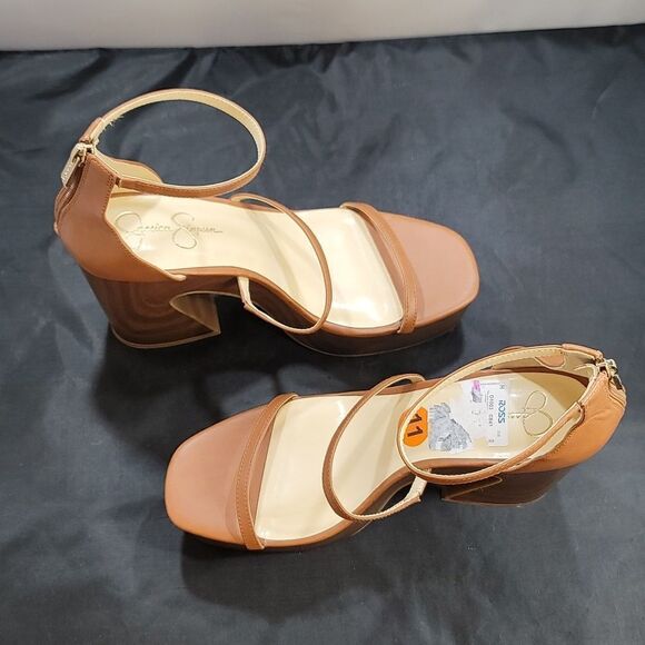BRAND NEW JESSICA SIMPSON OPEN PLATFORM HEEL SANDAL - Picture 8 of 14